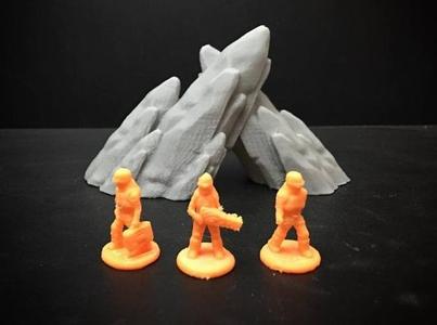 Asteroid Miners (18mm scale)