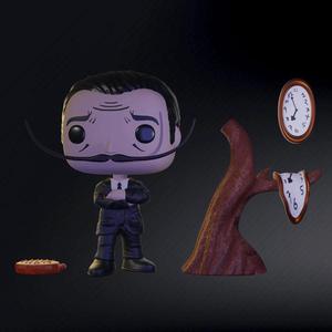 Funko Pop Salvador Dali Persistence Of Memory Diorama