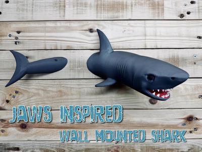 Shark - wall mounted (open mouth)