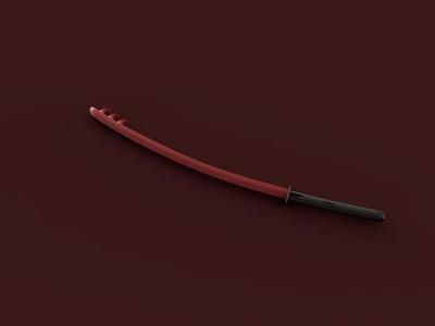 Katana blood sword V1