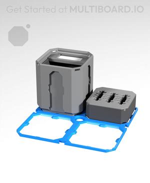 2x2 - Lite Multibin Panel