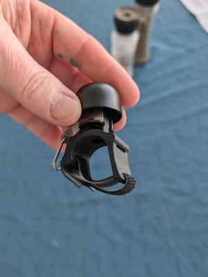 Finger Bell with minimal supports for Bambu
