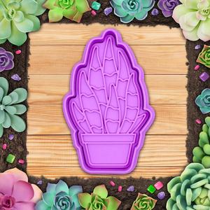 Plant - Snake Plant cookie cutter / stamp