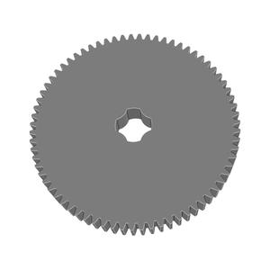 Gear Wheel PLN TTH71 BU00.75 SFT-SHD - SPN-GWH-0263