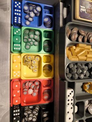 Kingsburg 3. Boardgame Organizer-Inlay-Inbox