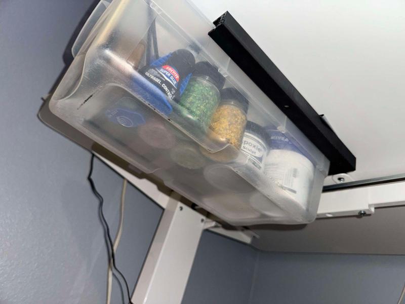 Under Desk Holder for Tub