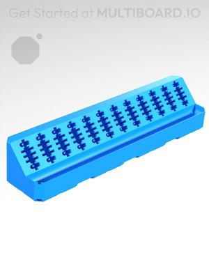 4x1x0·5 - Angled USB-SD Holder - Multibin Insert
