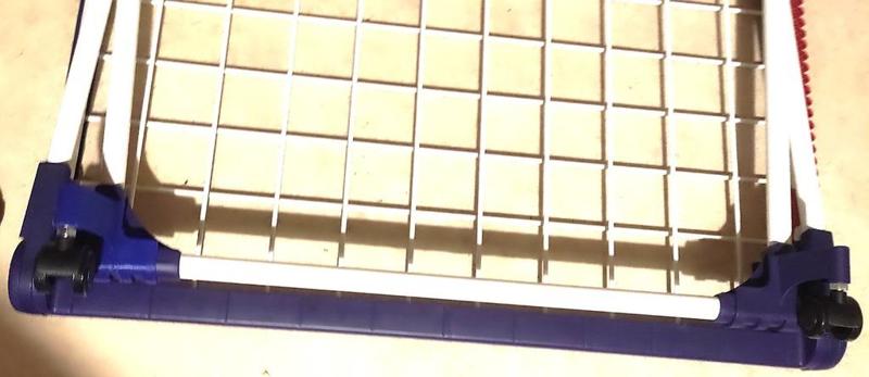 Rolls holder for Leifheit Pegasus and Condor laundry dryers wheels