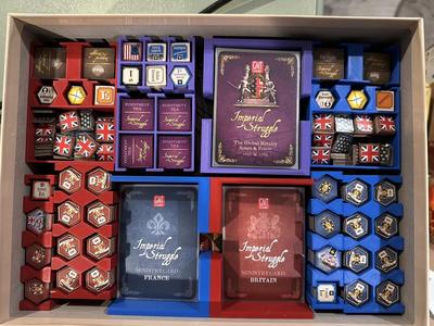 Imperial Struggle insert + Deckholder (for sleeved cards)