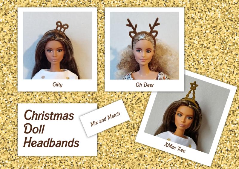 Christmas Doll Headbands
