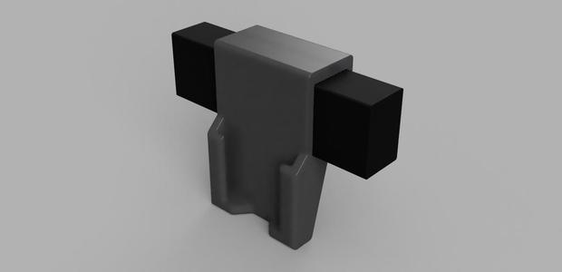 Support rétroviseur interieur Citroen AMI Electrique