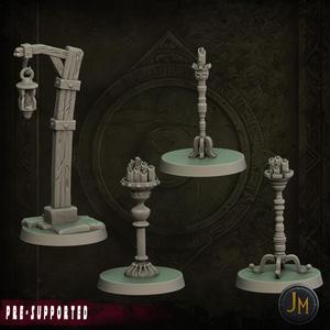 Candle Stands - Set