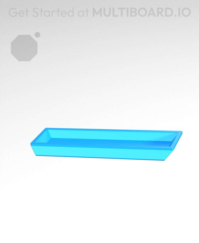 2x0.5 Spacer - Simple Drawer Stacking Plate
