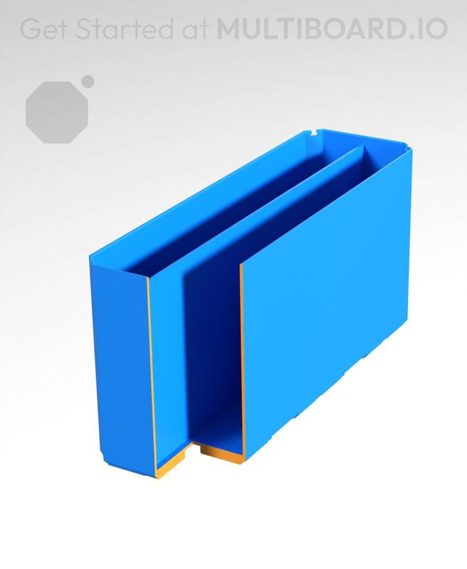 1x3x1.5 - Double Divided Bin - Multibin Insert