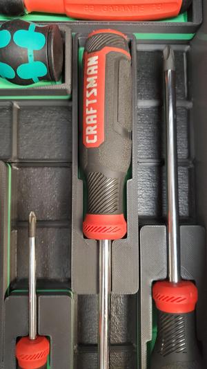 Large Craftsman Screwdriver gridfinity bin