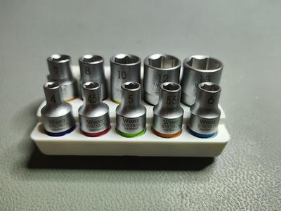 Gridfinity Wera Zyklop Socket Storage