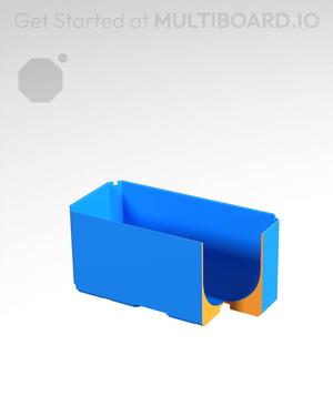2x1x1 - Full Curved Bin - Multibin Insert