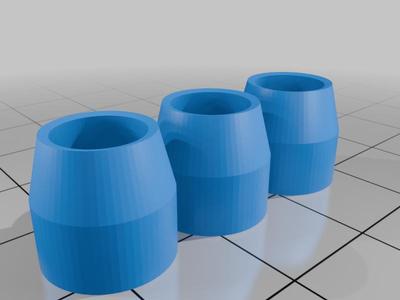 tapered 10mm cups for tattoo ink