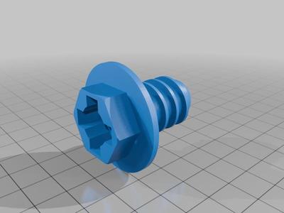 Toy screw replacement