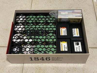 Organizer for 1846 boardgame