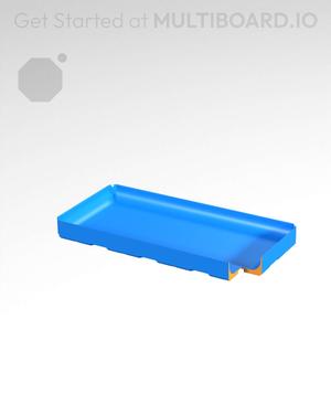 4x2x0.5 - Full Curved Bin - Multibin Insert