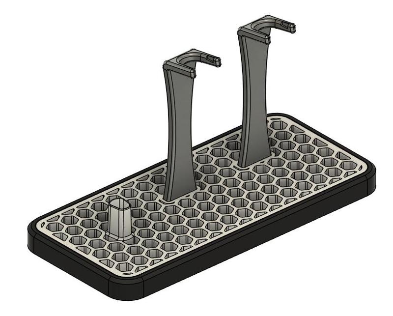 Oral-B Toothbrush Stand With Holder For 2 Heads