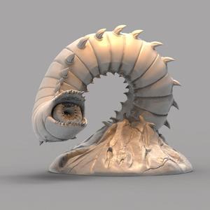 Purple Worm (Pre-Supported)