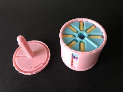7 days rotatable pill box, configurable