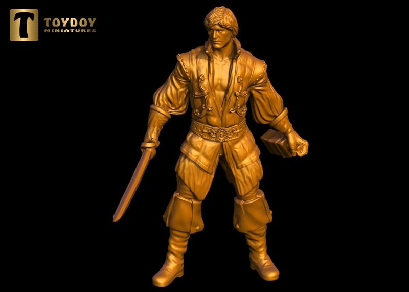 Corsair-32/54mm scale- Golden Heroes