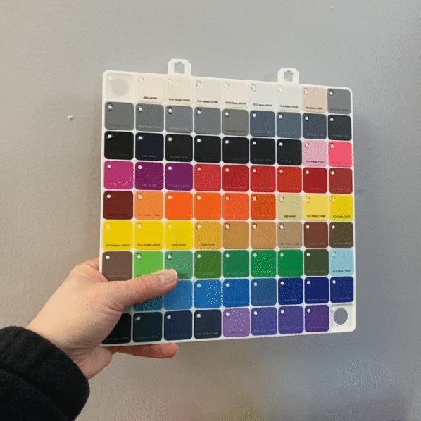 Full Bambu Swatch Board (with hangers)