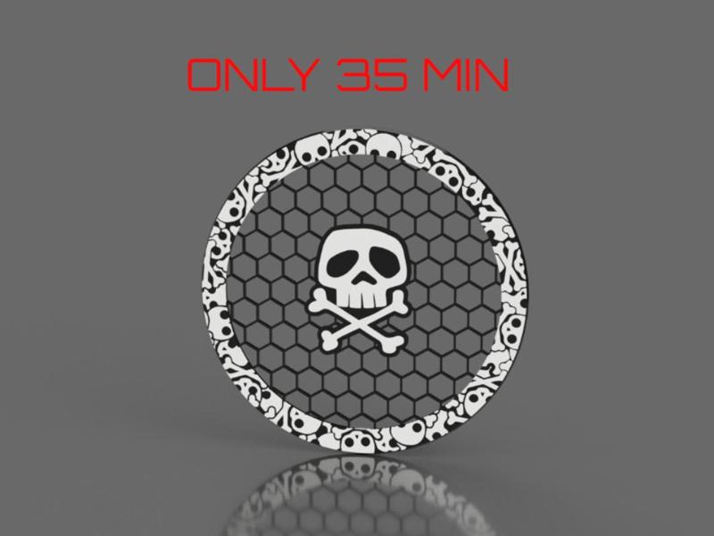 AUX Skull Fan Cover V2