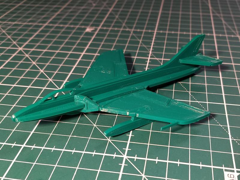 Hawker Hunter Kit Card