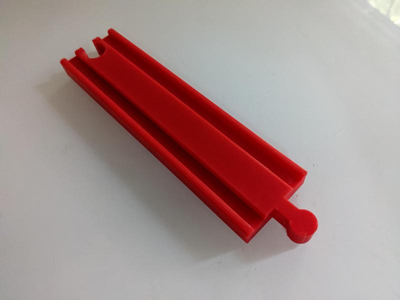 Medium Length Straight Train Track - Brio Compatible