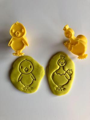 Stempels kip en kuiken