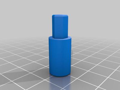 Hex to Hex 6.35mm adapter (17.1mm extension)