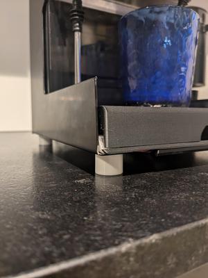 Extended foot for Gaggia Classic Pro (15mm)