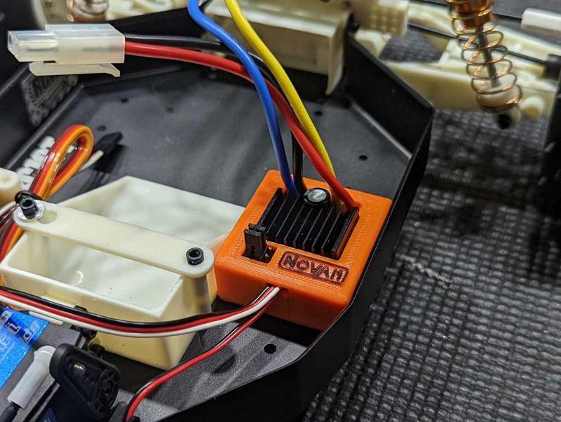 Hobbywing 1060 ESC vintage Novak style case