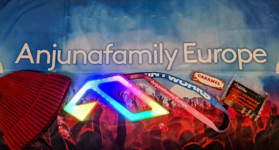 Rainbow LED Anjuna Logo v2