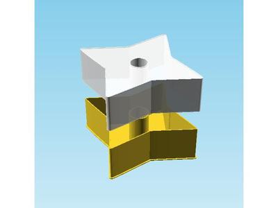 Shuriken 0065, nestable box (v2)