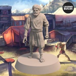Civilians of Ago Cadmus, City of Eros - Pose 1 - 3D printable miniature