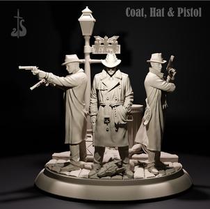 Coat, Hat & Pistol Bundle