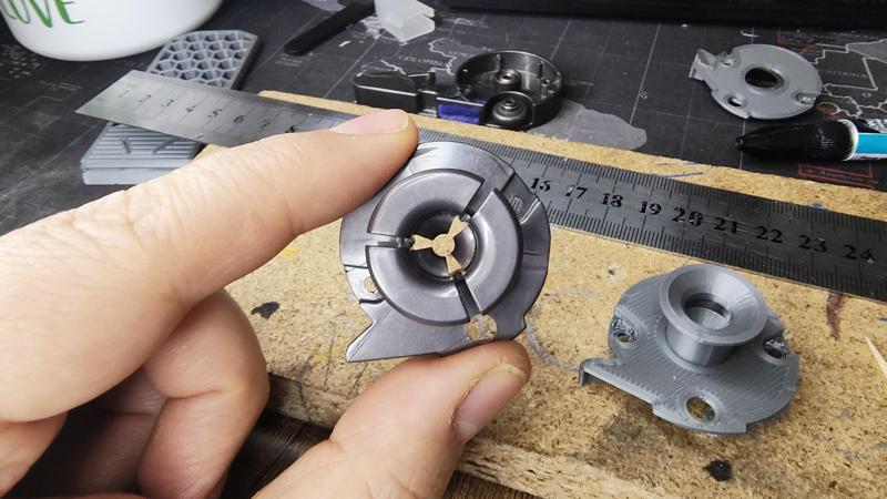 Dyson V12 Fluffy (Laser) Brush holder cap (T124054 part)