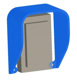 Doorbell rain cover