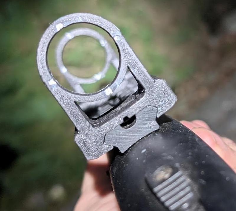 Reversible Shotgun Ring Sights
