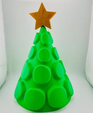 Christmas Tree Decor with Multiple Toppers