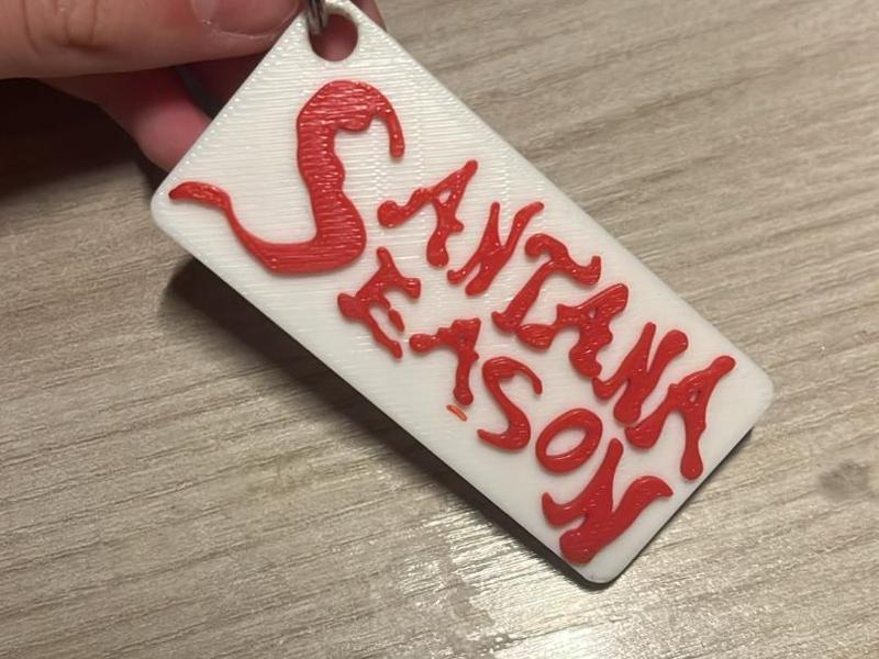 Santana Season Keychain