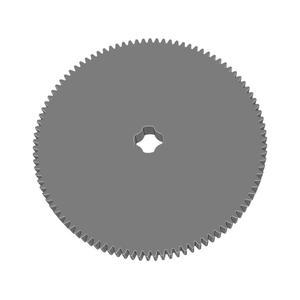 Gear Wheel PLN TTH100 BU00.75 SFT-SHD - SPN-GWH-0379