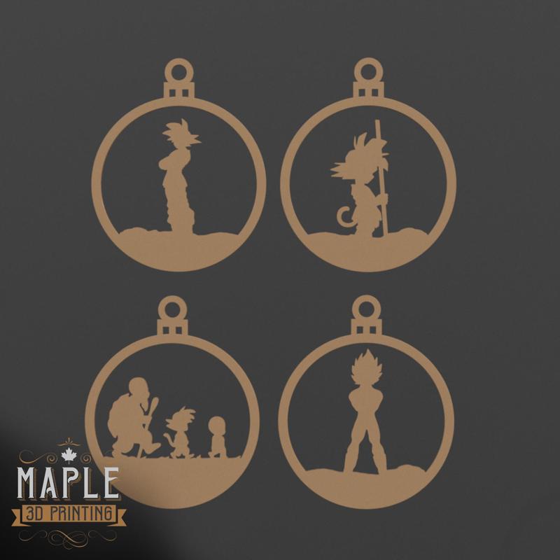Customizable Ornaments - Dragon Ball