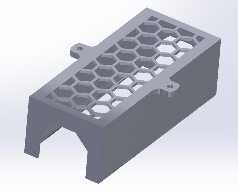 Snap-on protective cover for SZ-BT07CCCV DC-DC Boost converter v2