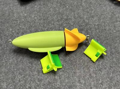 Whopper popper lure